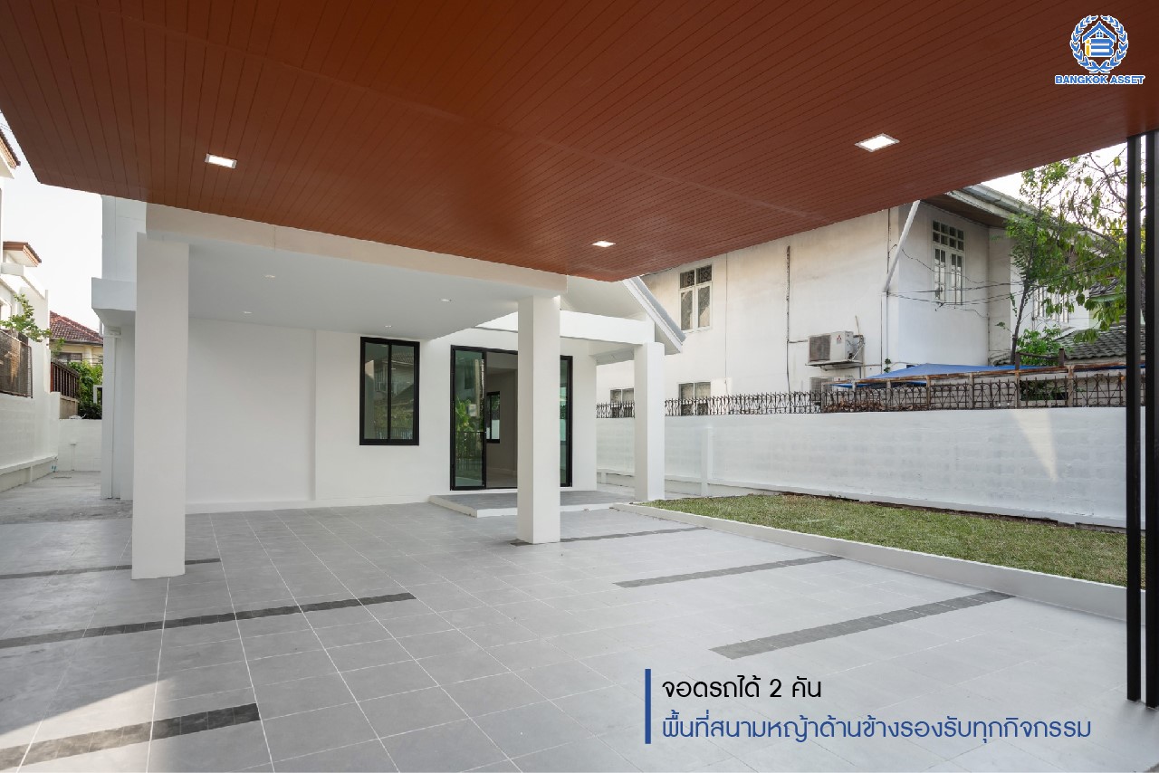 บ้านมือสองตกแต่งใหม่ ทำเลใจกลางเมือง ม.บ้านประชาชื่น ประชาชื่น-สามัคคี เนื้อที่ 60 ตร.ว. ฟังก์ชัน 3 ห้องนอน 2 ห้องน้ำ 2 ที่จอดรถ บนทำเลเดินทางสะดวก เชื่อมต่อหลายเส้นทาง ใกล้เดอะมอลล์งามวงศ์วาน เซ็นทรัลแจ้งวัฒนะ ทางด่วน และรถไฟฟ้า (สายสีชมพู)